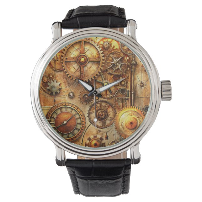 Relógio Steampunk Art Watch (Frente)