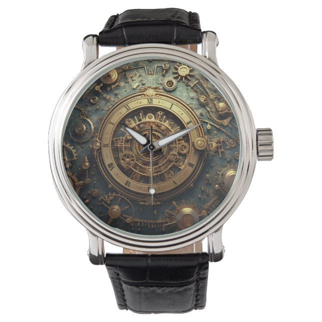 Relógio Steampunk Celestial Watch (Frente)