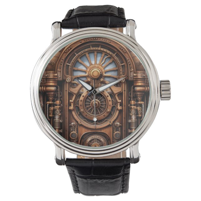 Relógio Steampunk Door Watch (Frente)