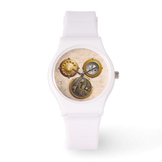 Relógio Steampunk Uhr (Frente)