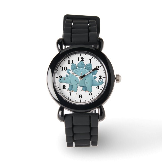 Relógio Stegosaurus Watch – Kid-Approved Style & Precision (Frente)