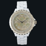 Relógio Stone Azulejo por Chariklia Zarris<br><div class="desc">O que parece uma pintura da sua rua de pedra cobblestone favorita é realmente um design de pedra criado por Chariklia Zarris. Os tons de terra mudada do design de azulejo de pedra imploram que olhem para eles e contemplem os mistérios do mundo. Ou, pelo menos, eles vão implorar à...</div>