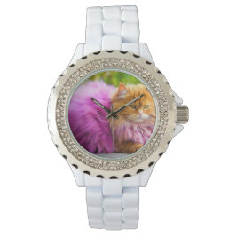 Relógio Stylish cat watch for cat lovers