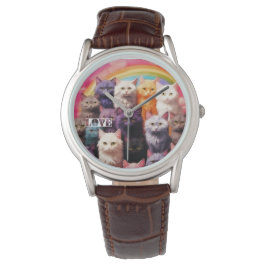 Relógio Stylish cat watch for cat lovers