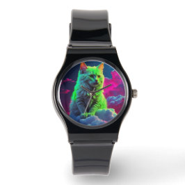 Relógio Stylish cat watch for cat's lovers