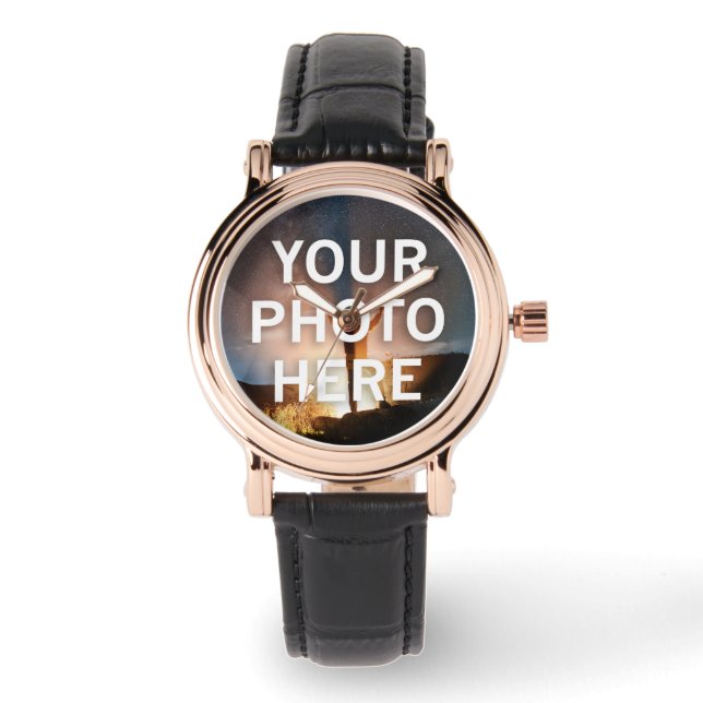 Relógio Sua Foto Aqui (Frente)