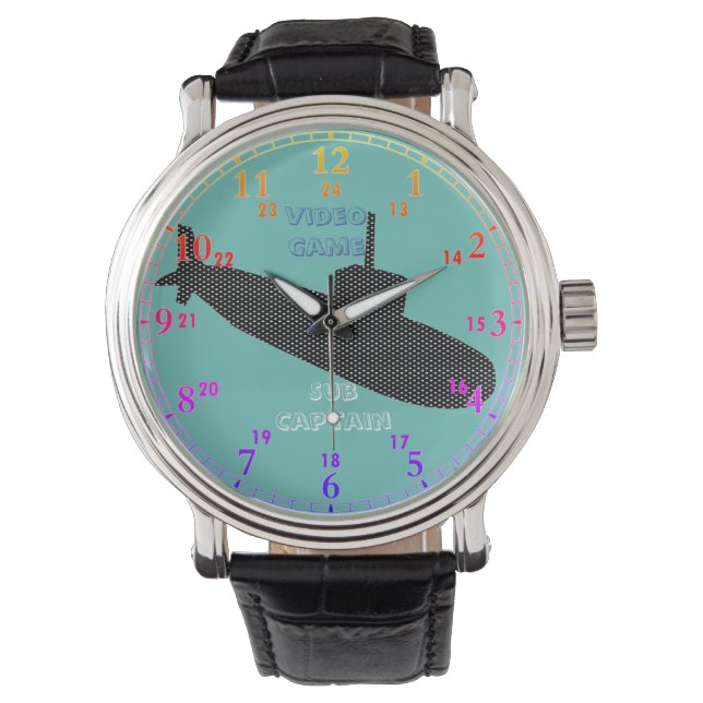 Relógio Sub-capitão do jogo de vídeo (Frente)