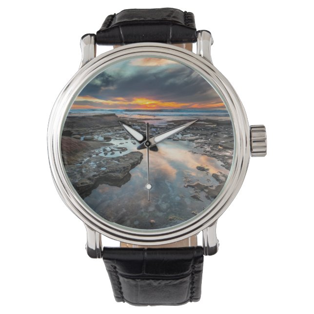 Relógio Sunset das piscinas de maré (Frente)