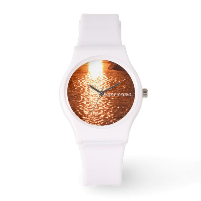 Relógio Sunset on Water (Frente)