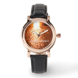 Relógio Sunset on Water