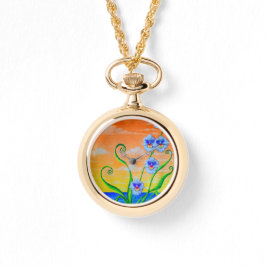 Relógio Sunset Orquídeo