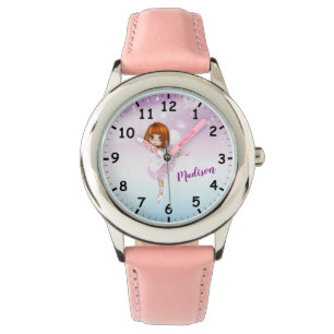 Relógio Super Ballerina Personalizada Kids Watch