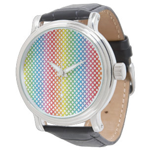 Relógio Suporte LGBT Rainbow Prist Wrist Watch