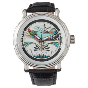 Relógio Surf tropical Mandala