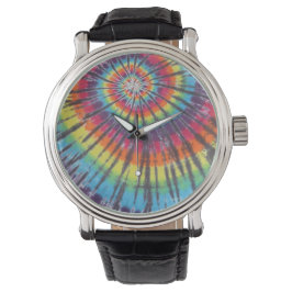 Relógio Swirl Tie Dye