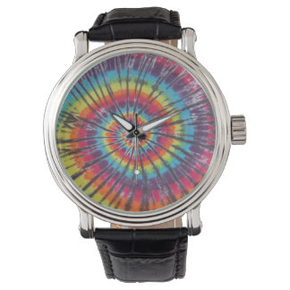 Relógio Swirl Tie Dye