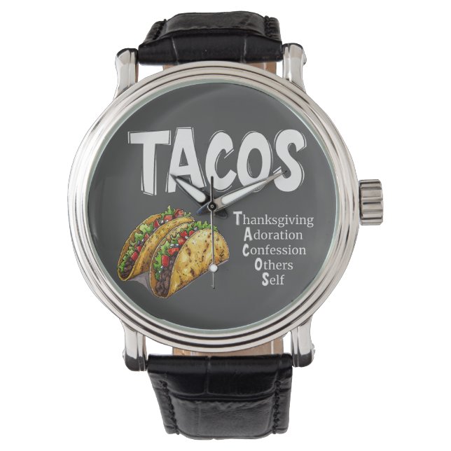 Relógio TACOS Prayer Watch (Frente)