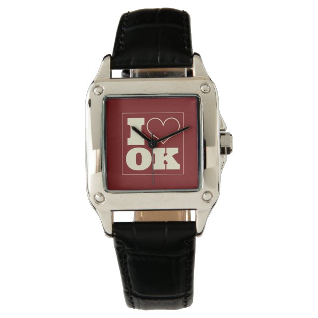 Relógio Tailgate de Futebol Norman (OK) (Frente)