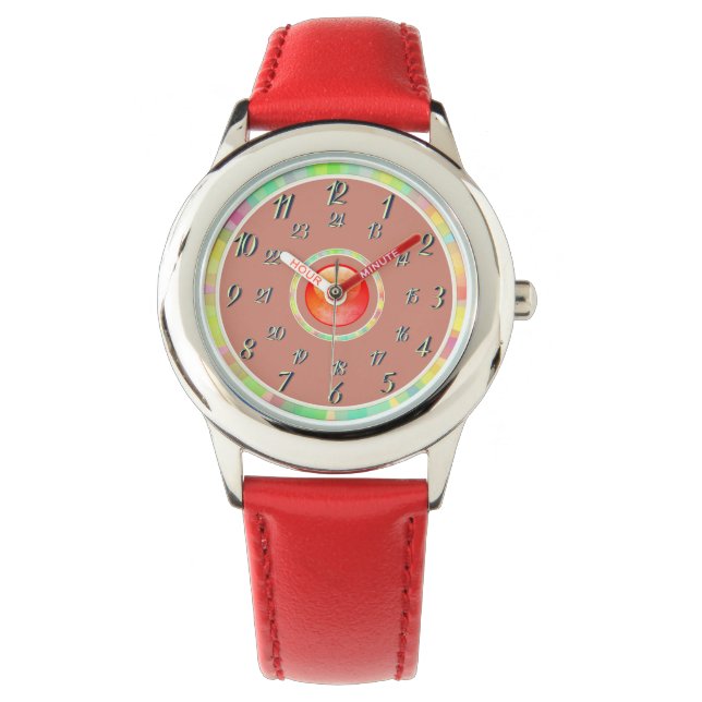 Relógio Tawny-Orange Red Watch (Frente)