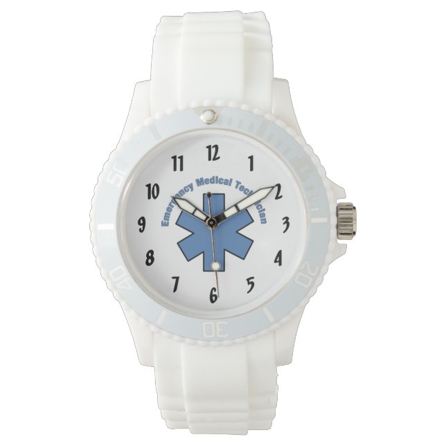 Relógio Tecnologia Med de emergência (Frente)