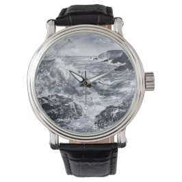 Relógio Tempest na costa galesa