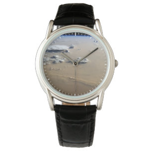 Relógio Tempestade De Poeira Nos Mares De Areia Do Deserto