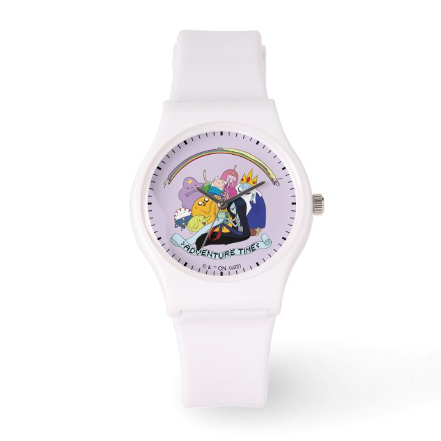 Relógio Tempo de Aventura | Gráfico do grupo BMO (Frente)