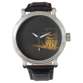 Relógio Tempo mínimo de cerveja minimalista