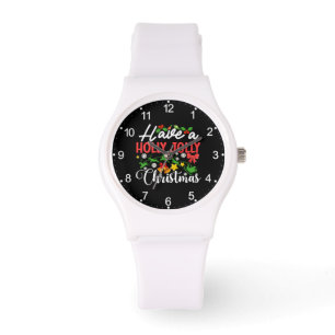 Relógio Tenha Um Natal Alegre-86096