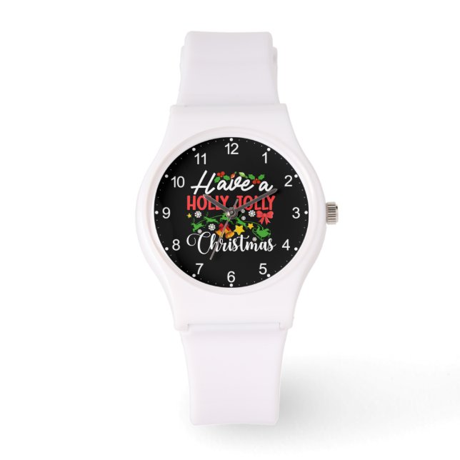 Relógio Tenha Um Natal Alegre-86096 (Frente)