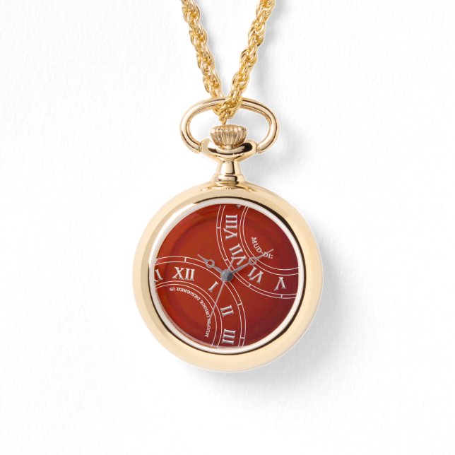 Relógio Terracotta RN Necklace Watch (Frente)