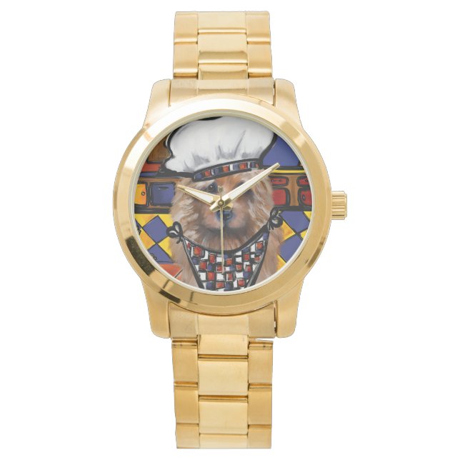 Relógio Terrier australiano (Frente)