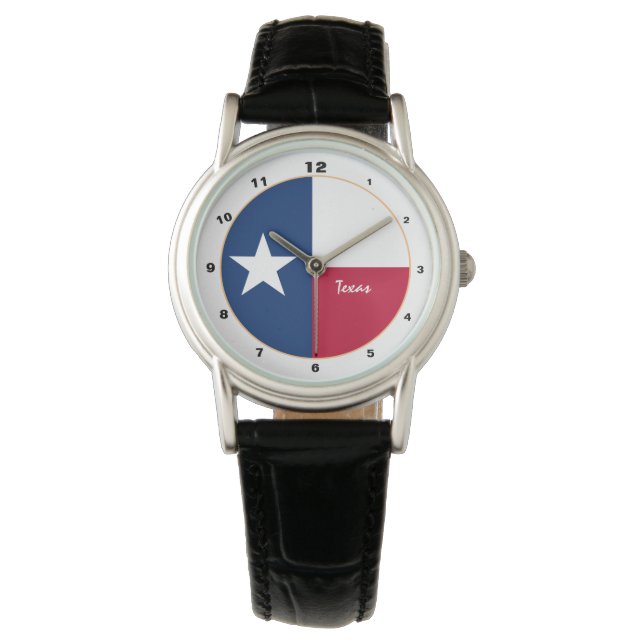Relógio Texas Flag & Texas fashion USA /design watch (Frente)