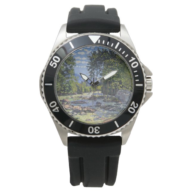 Relógio The Black Lutschina (de Ferdinand Hodler) (Frente)