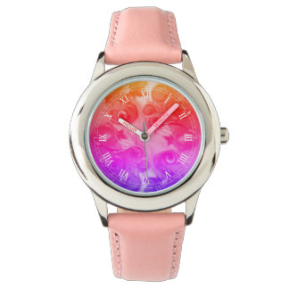 Relógio "The Complex Angel", Bezel com Red Hearts Watch