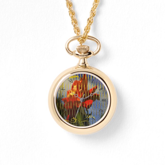 Relógio The Golden Captivity of the Rose (Frente)