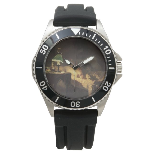 Relógio The Ill Woman (por Vasily Polenov) (Frente)