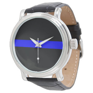 Relógio Thin Blue Line Watch for Men