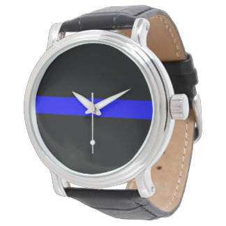 Relógio Thin Blue Line Watch for Men