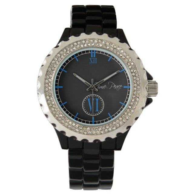 Relógio Time Peace Women's Rinestone Watch by Charlie Faze (Frente)