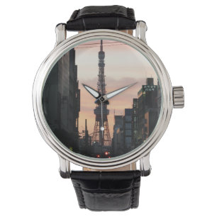 Relógio Torre de Tóquio Sunrise 東 京 タ ワ の 日 出