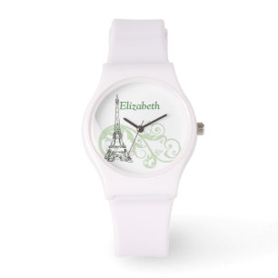 Relógio Torre Eiffel e Rolos