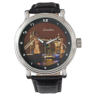 Relógio Tower Bridge, London at Night, Inglaterra (Reino U