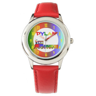Relógio Trem colorido personalizado