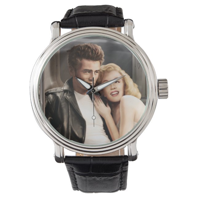 Relógio Trilhos de Metrô (Frente)