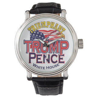 Relógio Triunfante Trump Pence Mens Watch