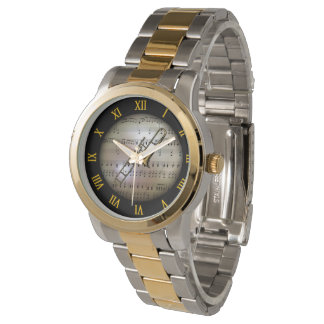 Relógio Trombone ~ Fundo "O Planeta Musical" * ~