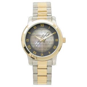 Relógio Trombone ~ Fundo "O Planeta Musical" * ~