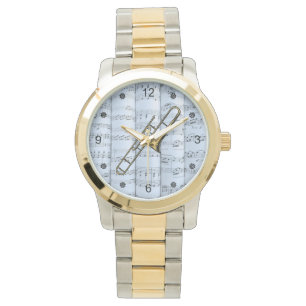 Relógio Trombone~Música em Folha Rolada~Fundo de Tonalida