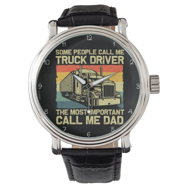 Relógio Trucker Dad: Most Important Call (Frente)